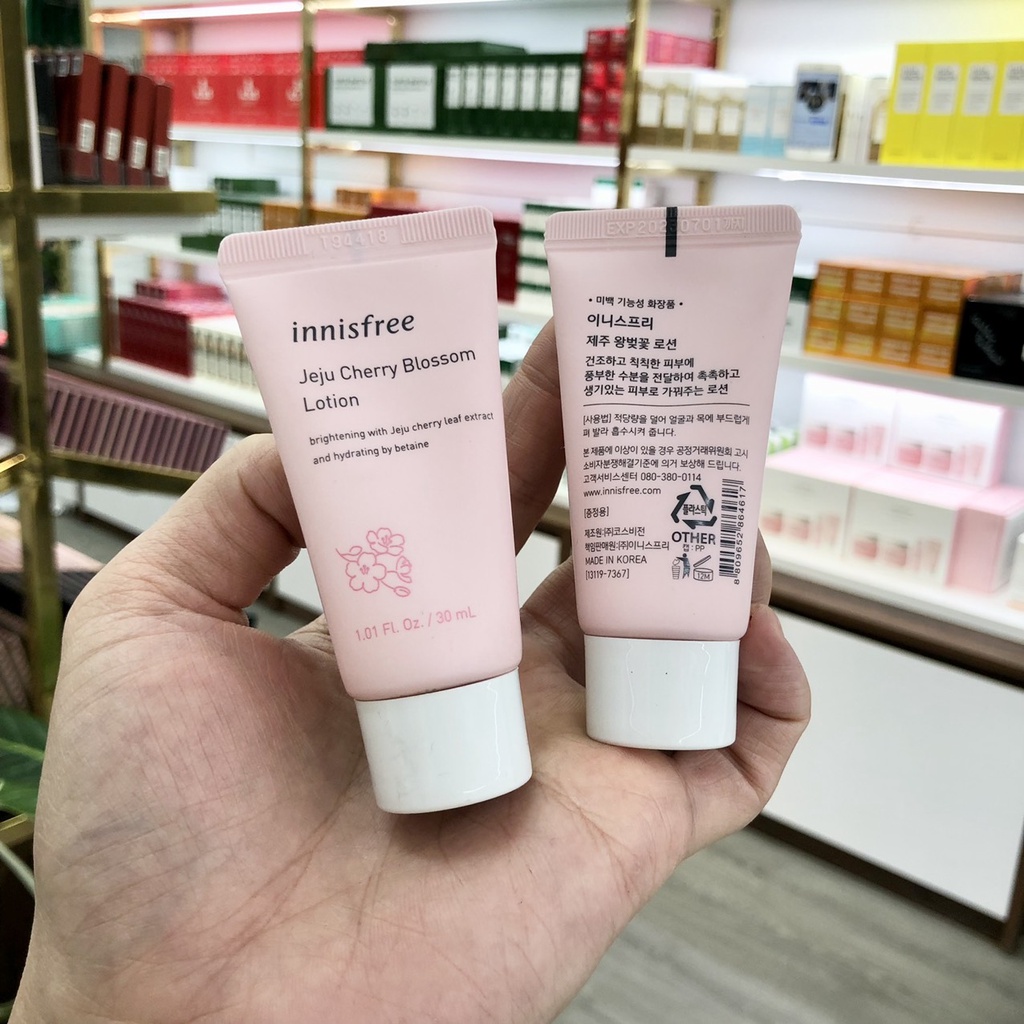 {XẢ KHO SỈ} Tách Lẻ Bộ Dưỡng Trắng Da Hoa Anh ĐàoInnisfree Jeju Cherry Blossom Set