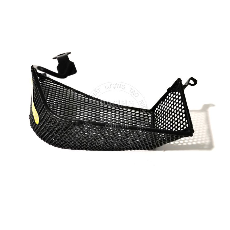 Rổ đựng đồ xe Wave S110 2010 thép nhúng nhựa cao cấp, giỏ hông xe máy gắn như zin chắc chắn