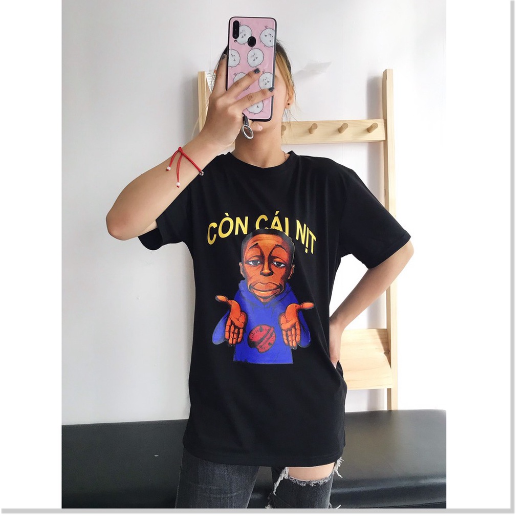 ÁO THUN NAM NỮ CÒN CÁI NỊT HOTTREND NĂM NAY KME FASHION