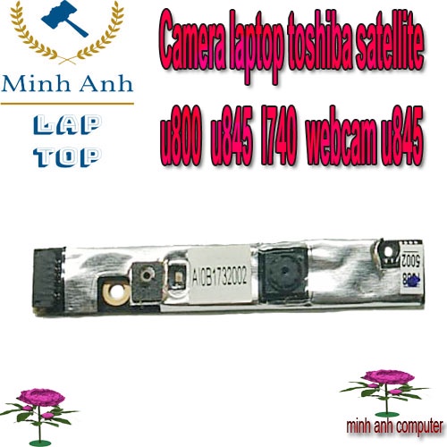 Camera laptop toshiba satellite u800 u845 l740 webcam u845