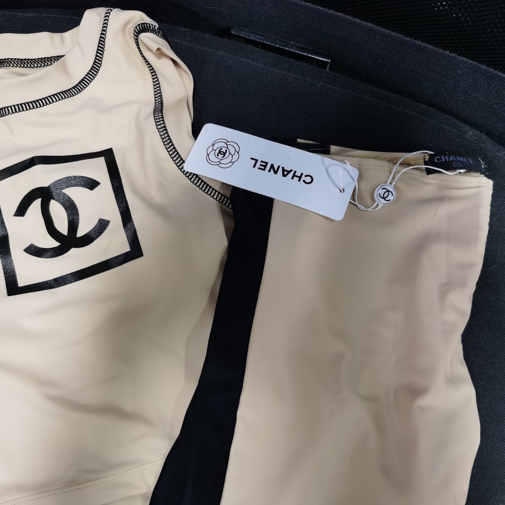 Bộ Đồ Bơi Phong Cách Thể Thao - CC 2021 Áo Mỏng + Quần Short Đi Biển Mới