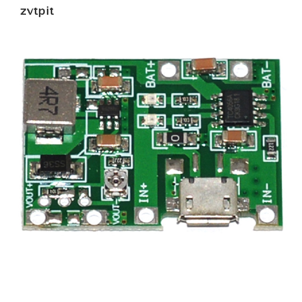 [ZVPT] USB Lithium 3.7V Battery Charging Module 4.2V Boost Step Up 5V 9V 12V 24V DSF
