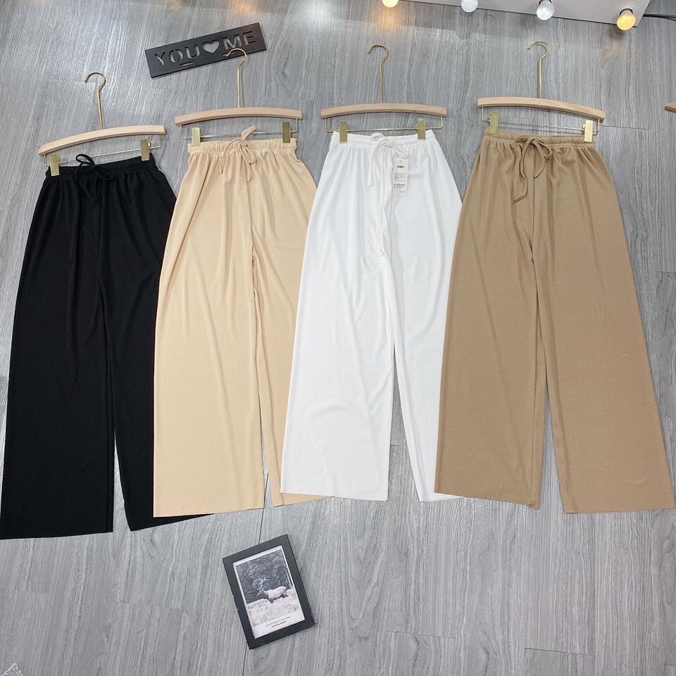 Quần ống rộng sớ tăm hàng L1 chất đẹp bán shop