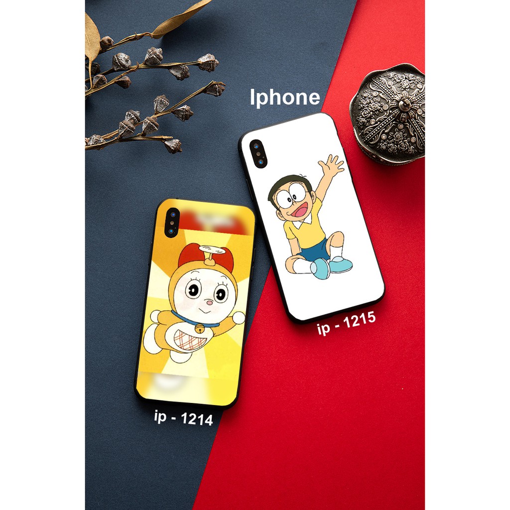 Siêu khuyễn mãi HOT Ốp Iphone Ốp Bộ HÌnh Doremon  In 3D cực đẹp (Shop luôn in hình theo yêu cầu của khách hàng)