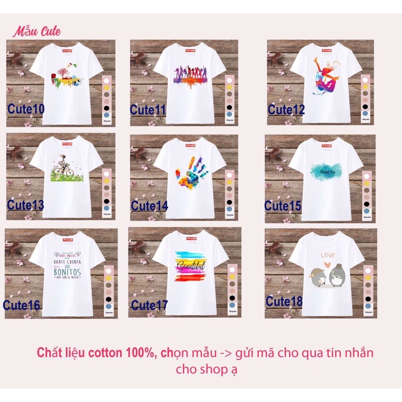 Áo thun cổ tròn cotton 100% ArtisQ thời trang Nam Nữ | BigBuy360 - bigbuy360.vn