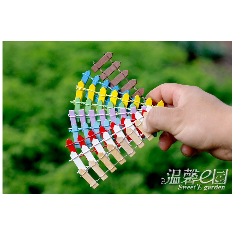 Mô Hình Hàng Rào 10x3cm 🌵FREESHIP🌵 Trang Trí Tiểu Cảnh, Sen Đá, Xương Rồng, Terrarium, Giao Màu Ngẫu Nhiên.