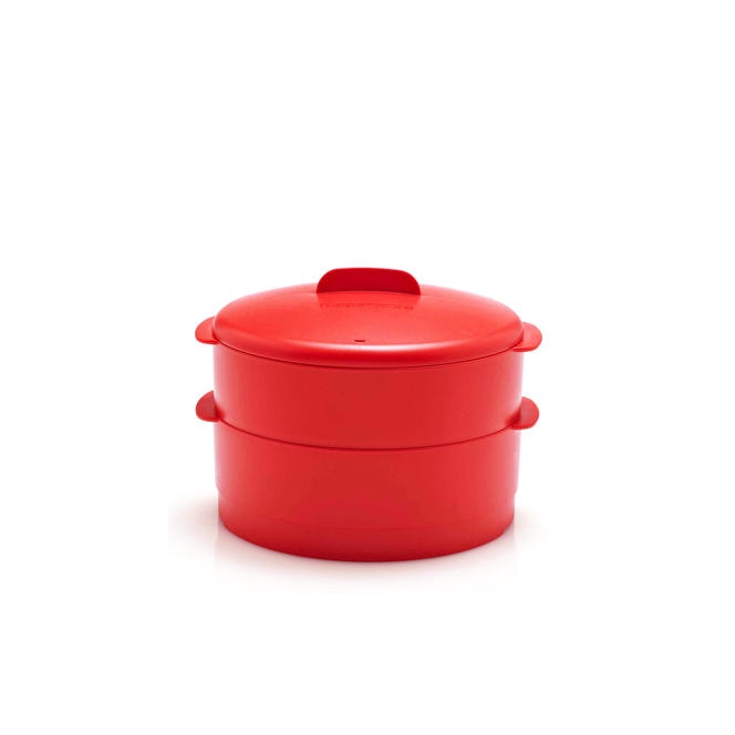 Xửng hấp 2 tầng/ 3 tầng Tupperware Steam It - Hàng chính hãng - Bảo hành trọn đời - Nhựa nguyên sinh, an toàn