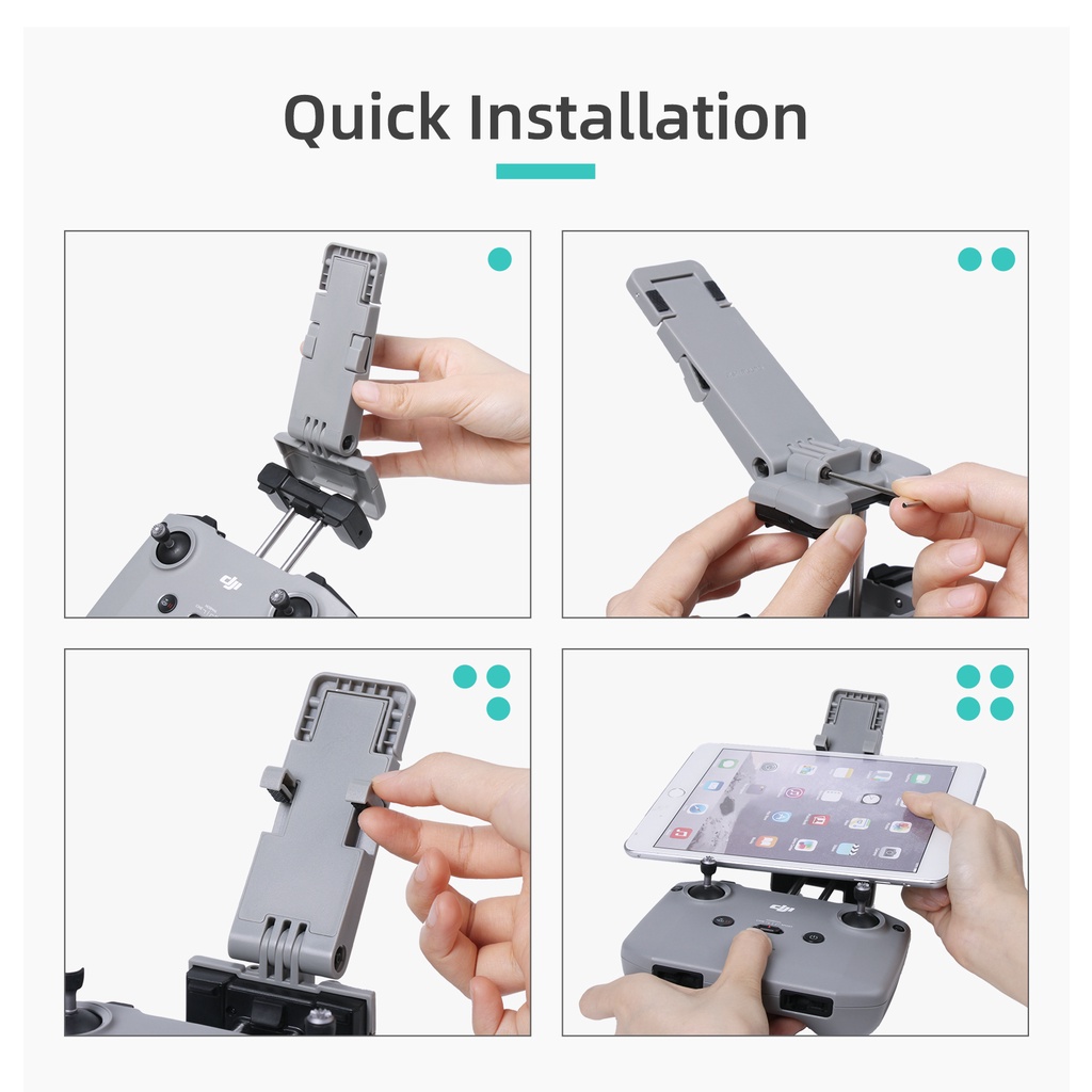 Giá Đỡ Máy Tính Bảng Điều Khiển Từ Xa Cho Dji Mini 3 / Mavic Air 2S / Ipad Mini 2 / Mini 3 Pro