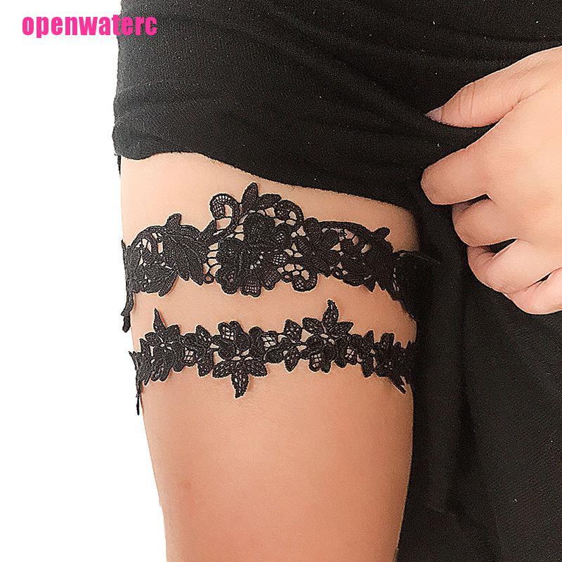 Đai Nịt Bít Tất Ren Co Giãn Gợi Cảm Hóa Trang Halloween Cho Nữ