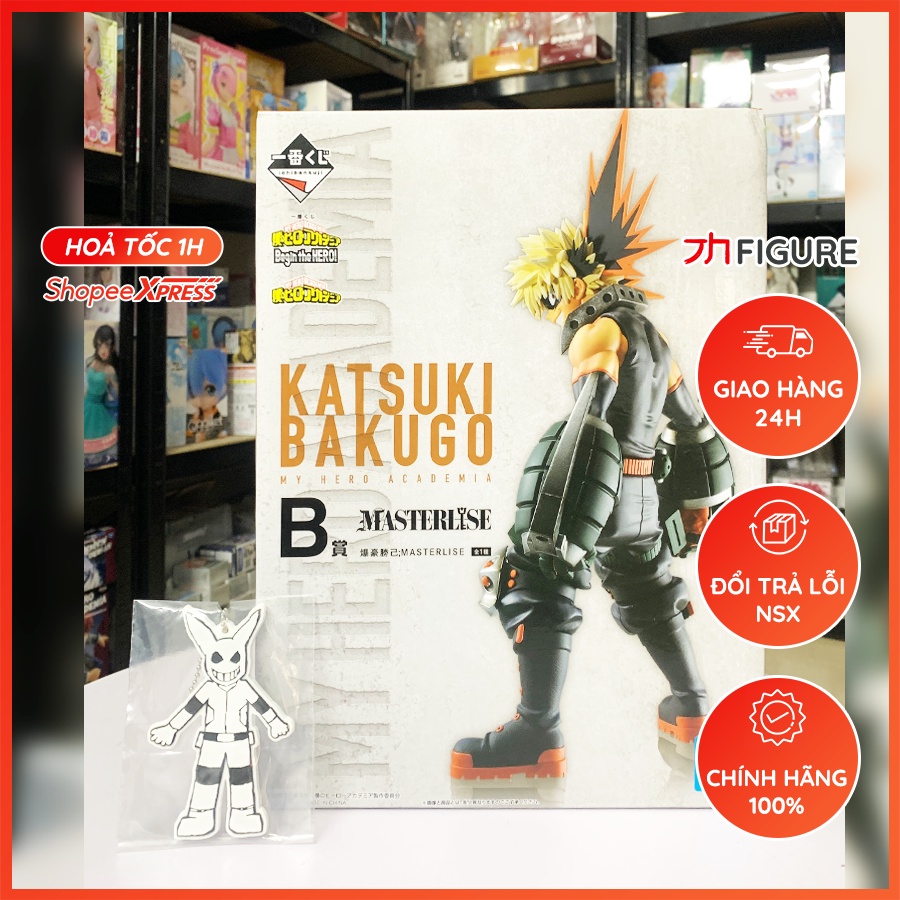 Mô Hình Chính Hãng Anime My Hero Academia, Học Viện Anh Hùng, Bakugo Katsuki, Ichiban Kuji B Prize, BANDAI