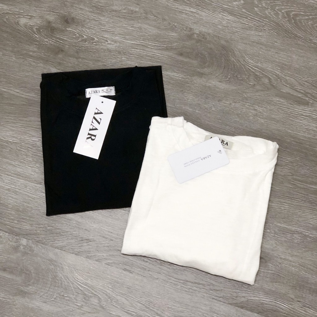 Áo Thun Tay Ngắn Cổ Tròn Rộng _ Dáng Rộng Freesize 65kg _ Chất Cotton Mát