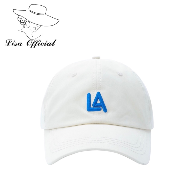 Mũ Lưỡi Trai Unisex 💖 Lisa Official 💖 Nón Lưỡi Trai Unisex Chất Liệu Vải Kaki Phong Cách Hàn Quốc - SV-29