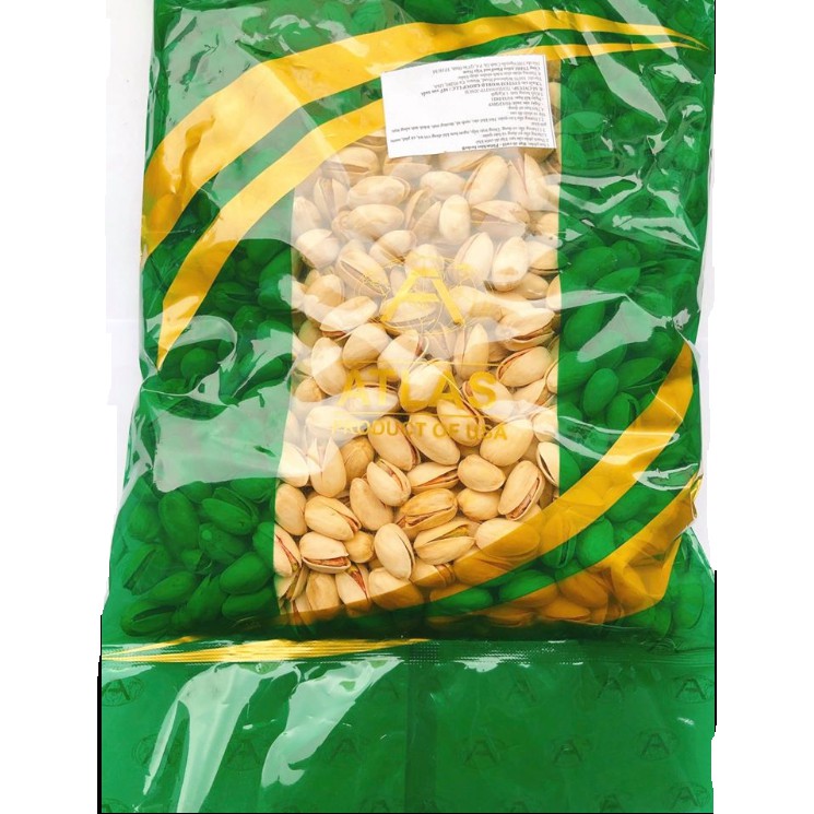 Hạt dẻ cười - Pistachio in Shelled HIỆU ATLAS GÓI 1KG