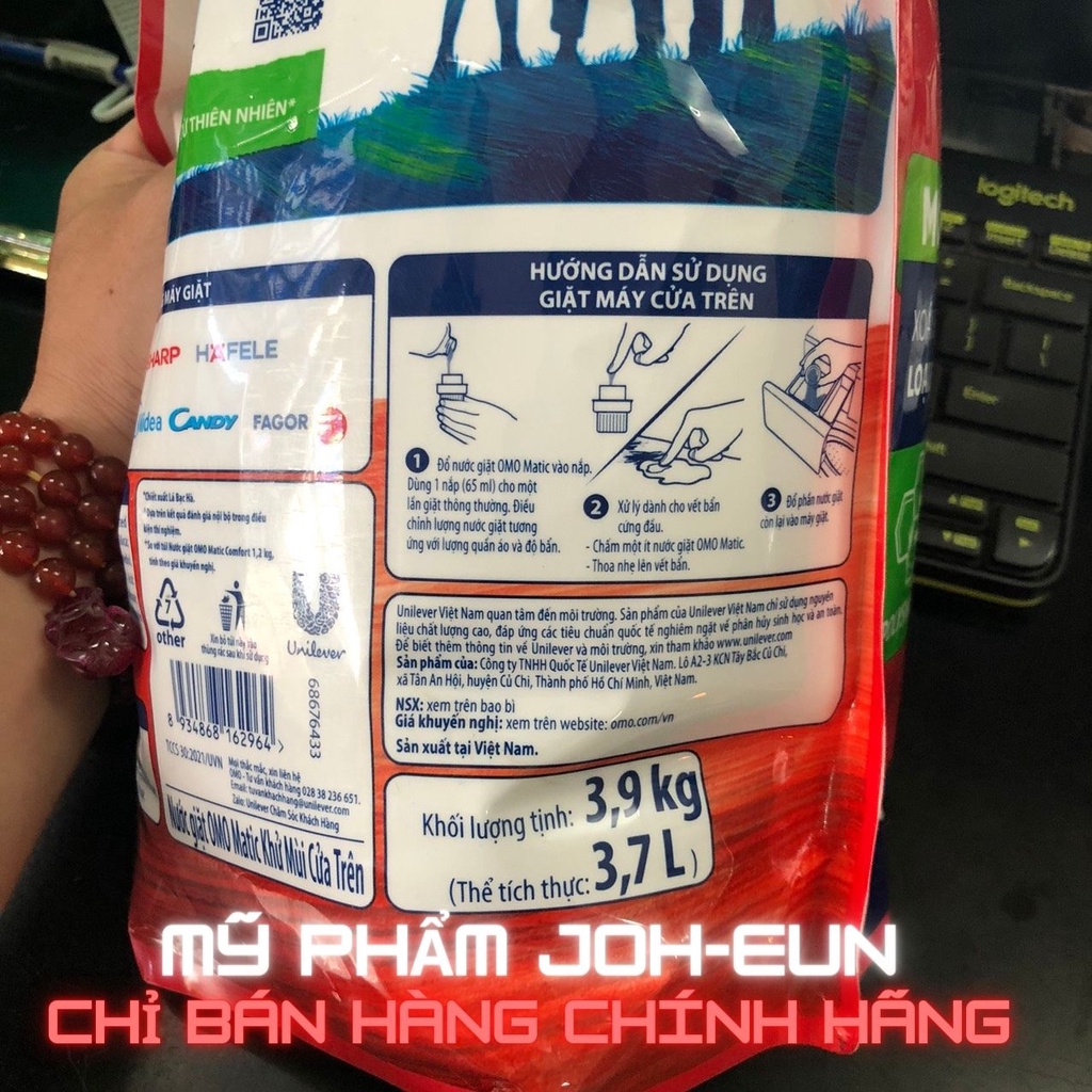 NƯỚC GIẶT OMO 3,8KG