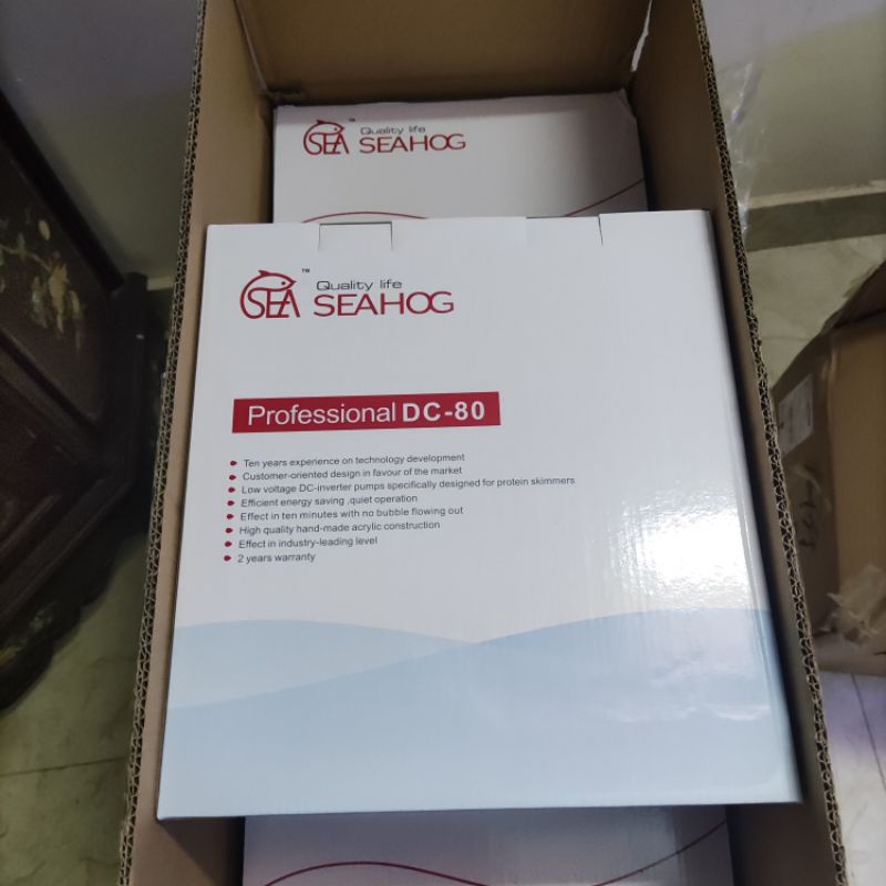 Skimmer máy lọc bể cá biển, nước mặn , bể nano SEAHOG Dc80