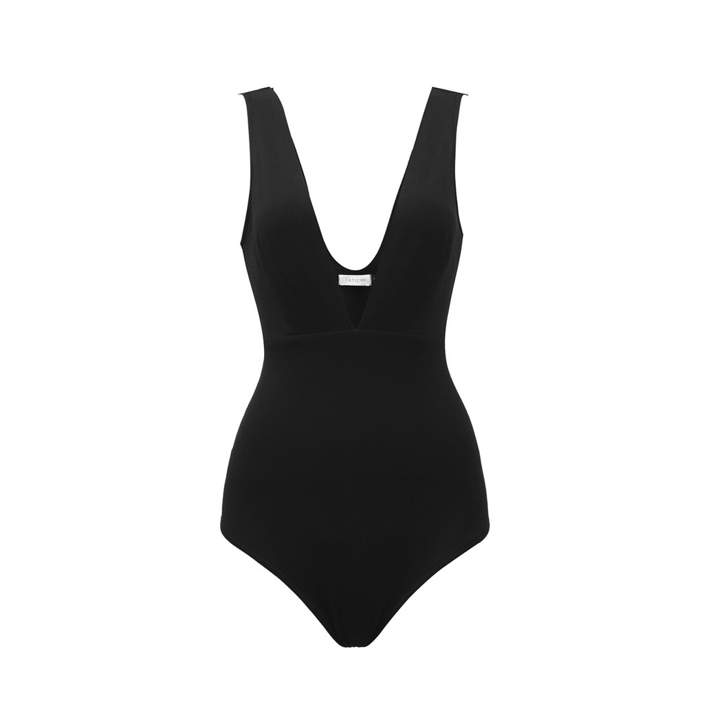 TATICHU - Bodysuit cổ V khoét lưng - Deep V Neck Bodysuit