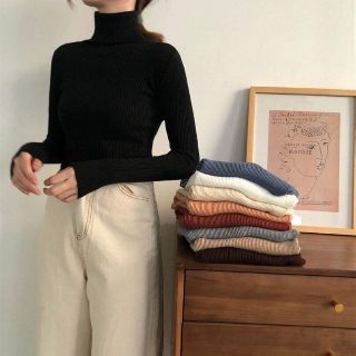 ÁO LEN GIỮ NHIỆT CỔ LỌ ÔM BODY ULZZANG