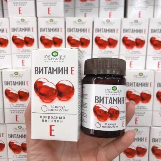 vitamin e đỏ nga mẫu mới