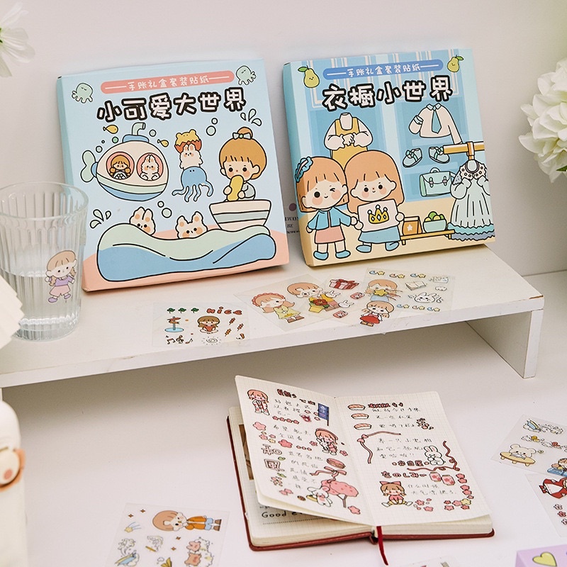 🍓Set 100 tấm sticker xinh xắn nhiều chủ đề khác nhau
