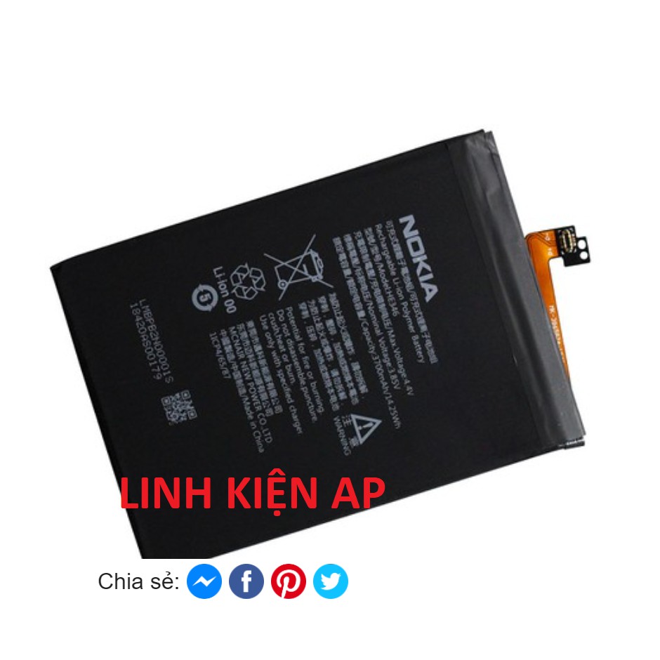 Pin Nokia 7 plus He347 zin