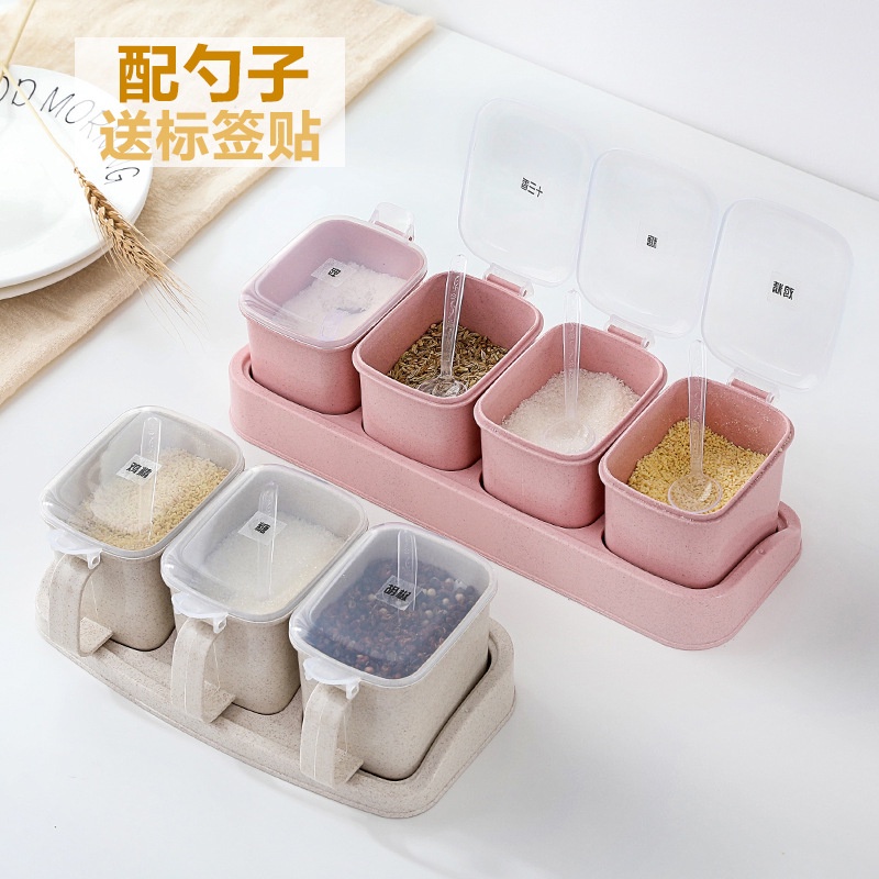Hộp Đựng Gia Vị Tiện Lợi Cho Nhà Bếp