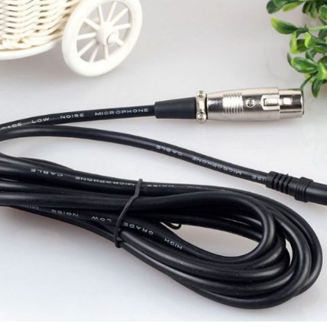 Dây micro thu âm XLR dùng được cho micro Bm 900 ,ISK AT100