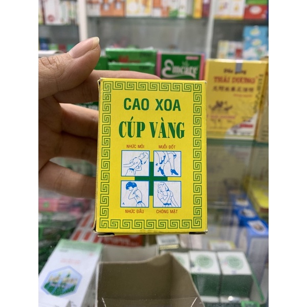 Dầu - Cao Xoa Cúp Vàng 40 gram [Chính hãng]