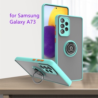 Ốp Lưng Có Vòng Nhẫn Giá Đỡ Cho Samsung Galaxy A73