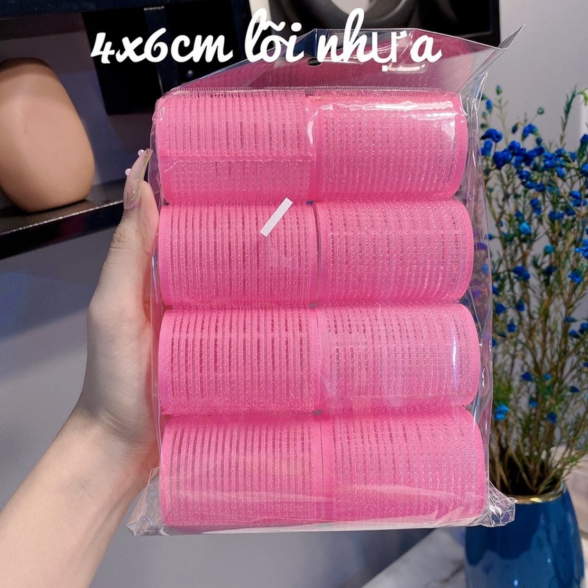 Lô cuốn tóc tự dính tạo kiểu mái cúp mái bay lô uốn tóc mái tiện lợi DANA