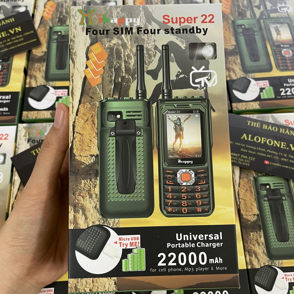 Điện Thoại 4 sim iHappy Super 22 | BigBuy360 - bigbuy360.vn