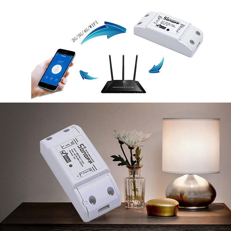 Công Tắc Chuyển Đổi Mini Sonoff Kết Nối Wifi