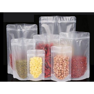 1kg Túi zipper hai mặt mờ