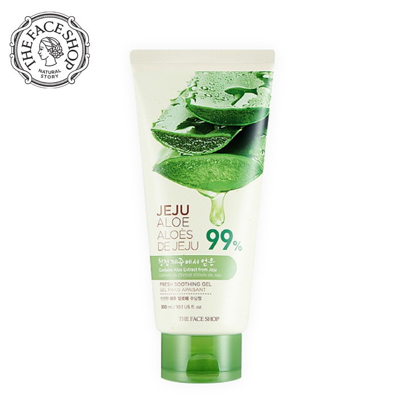 Gel Dưỡng Da Nha Đam The Face Shop Jeju Aloe Fresh Soothing Gel 300ml