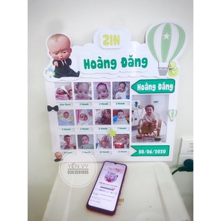 Khung ảnh 3D cho bé