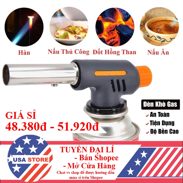 Dụng Cụ Khò Lửa Kiểu 2 Màu Cam G6 - Chụp Bình Gas An Toàn Gia Đình Cds1624