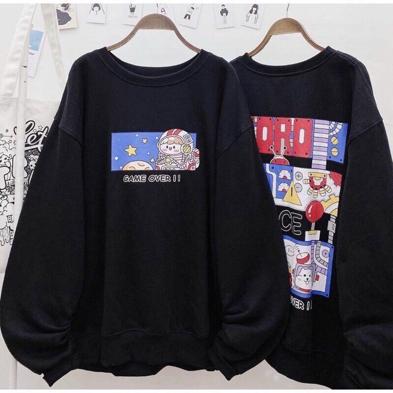 Áo sweater NAM NỮ hàn quốc DORO SPACE