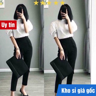 Quần baggy nửa chun sau hàng loại 1