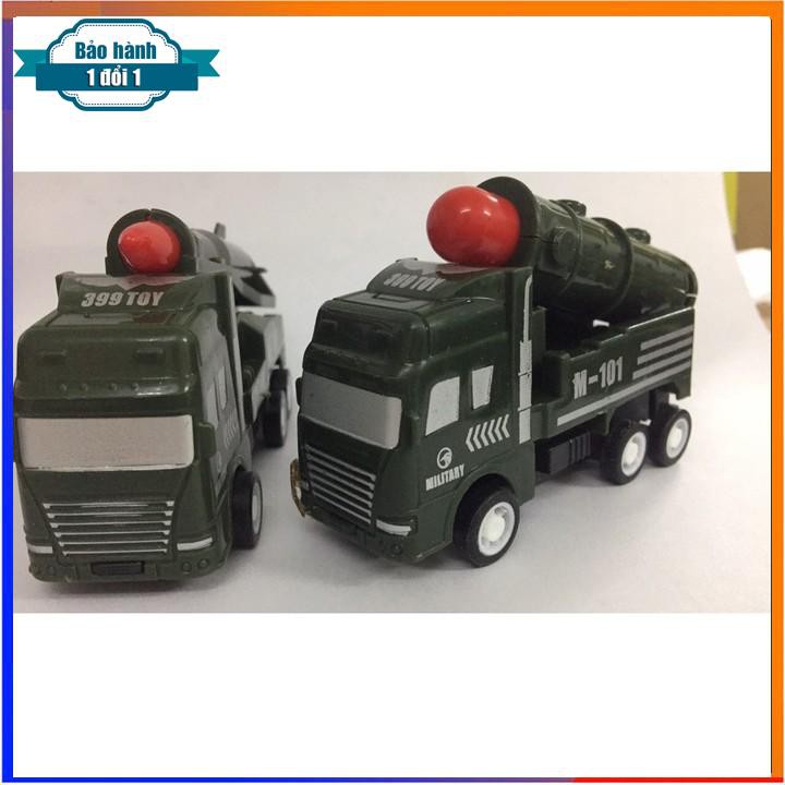 [ Gía siêu rẻ ] HỘP 6 MÔ HÌNH XE QUÂN SỰ CHẠY CÓT 399