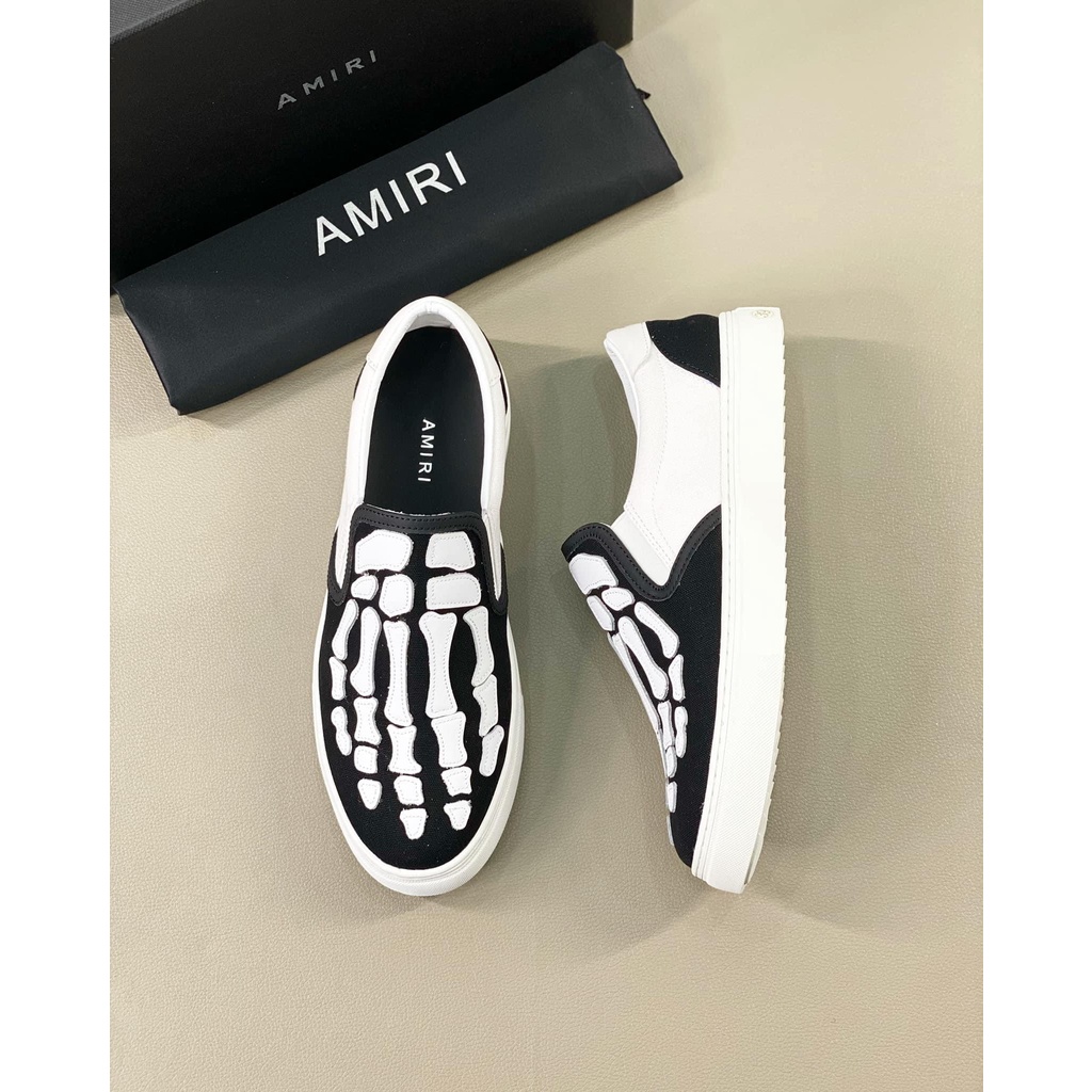 - Giày Slip-on Amri Xương Cao Cấp - Giày Slip-on Nam Amri Full Box