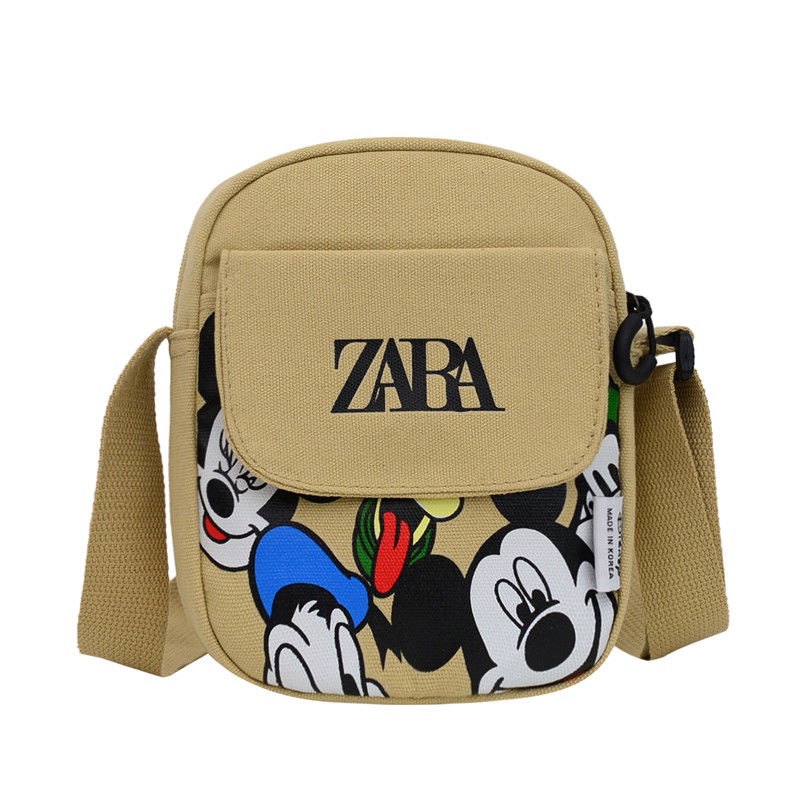 Túi Đeo Chéo Vai Hình Chuột Mickey Đựng Điện Thoại Thời Trang Dành Cho Nữ