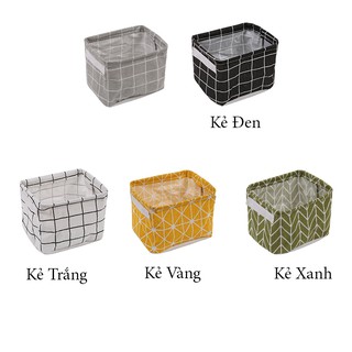 Giỏ vải đựng đồ cá nhân văn phòng