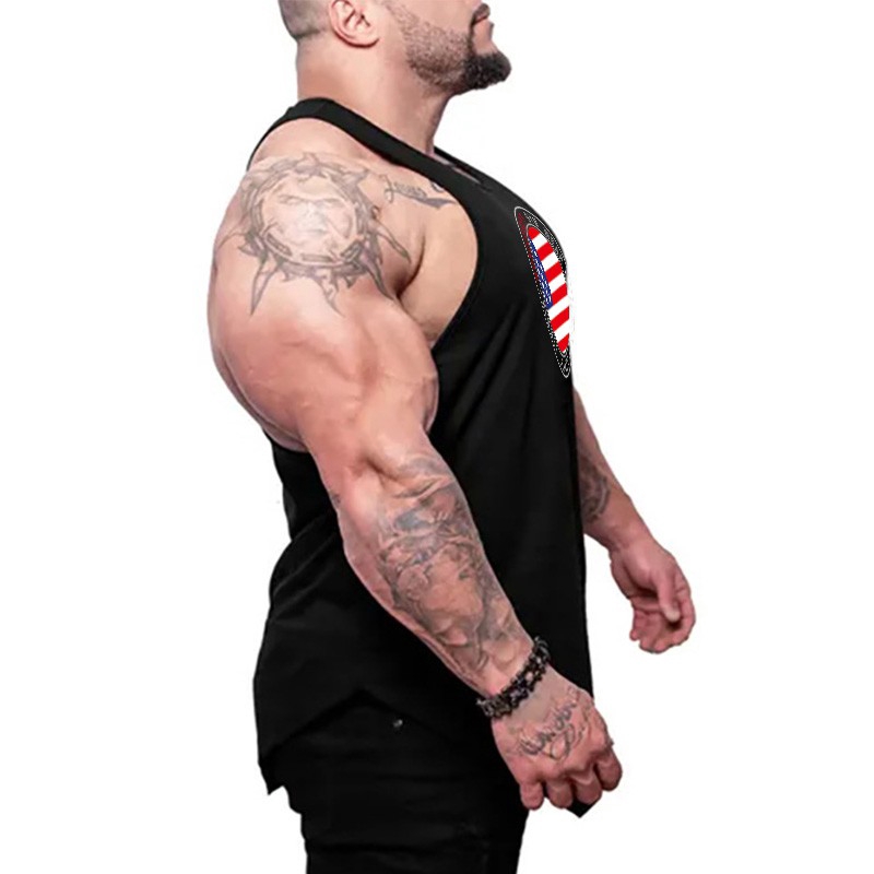 Áo Thun Ba Lỗ Cổ Tròn Cho Nam