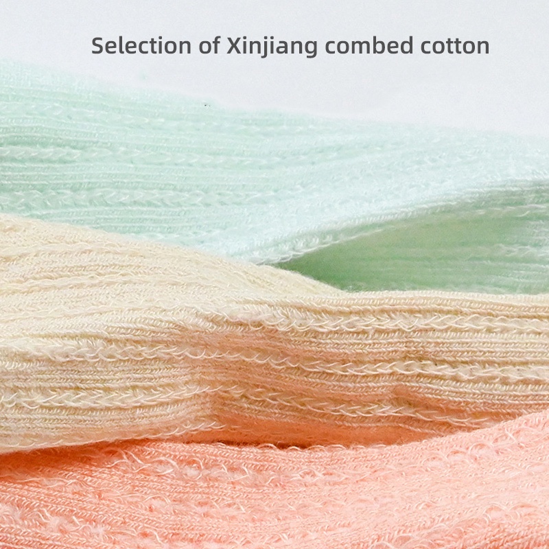 Vớ Cotton Mỏng Mềm Mại Thoáng Khí Thoải Mái Mùa Hè Cho Bé