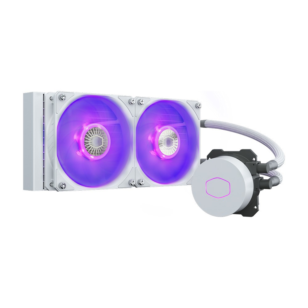 Tản Nhiệt Nước Cooler Master MASTERLIQUID ML240L V2 RGB WHITE EDITION