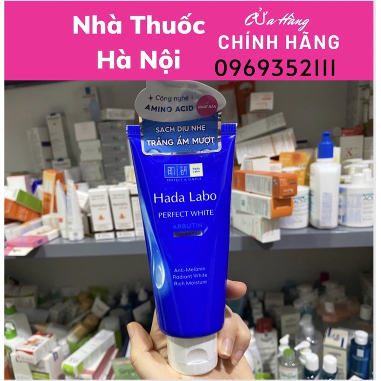 Sữa Rửa Mặt Dưỡng Trắng Cho Mọi Loại Da Hada Labo Perfect White Cleanser 80g