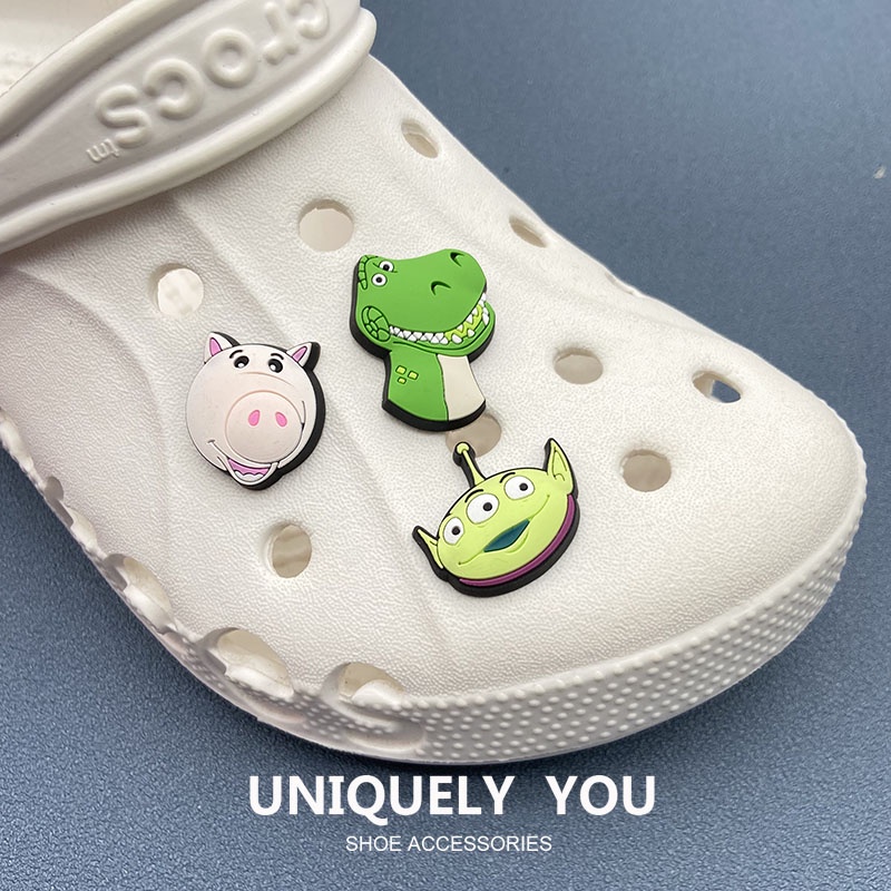 Phụ Kiện Khóa Giày crocs / jibbitz Họa Tiết Nhân Vật Hoạt Hình Toy Story