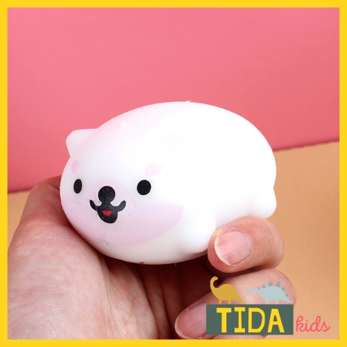 Chó Shiba Bóp Mềm ⚡ HOT TREND ⚡ Squishy Mochi Siba Cute, Đồ Chơi Xả Stress Dễ Thương Xua Tan Căng Thẳng, TiDa Kids Shop