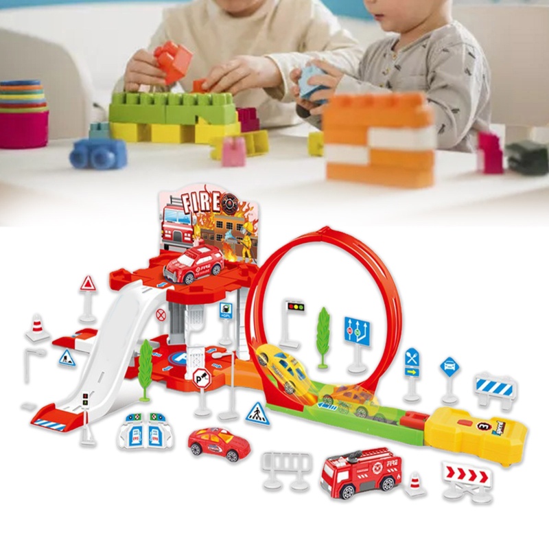 Bộ Đồ Chơi Đường Ray Phá Vỡ Vui Nhộn Cho Bé