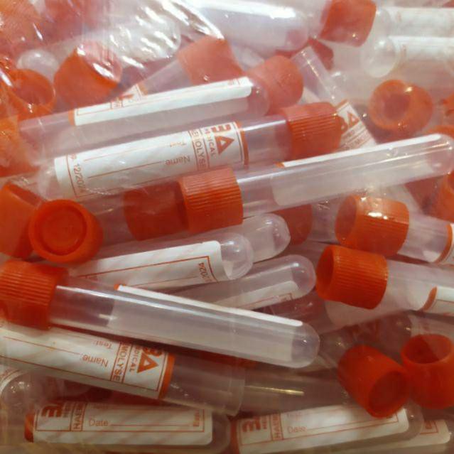 10 Ống nghiệm đựng máu làm PRP không chứa chất chống đông