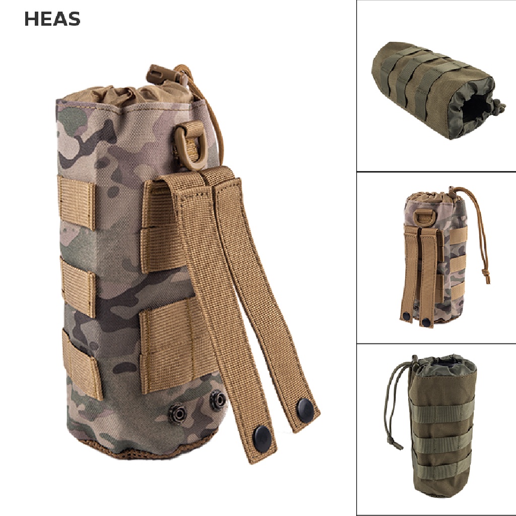 Túi molle chiến thuật đựng chai nước dùng đi bộ đường dài cắm trại du lịch ngoài trời
